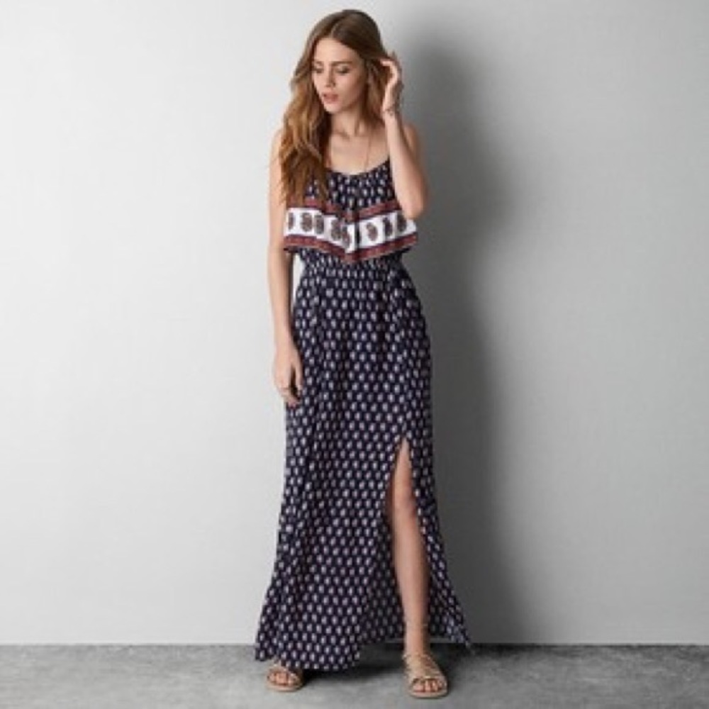 American Eagle Boho Maxi Dress